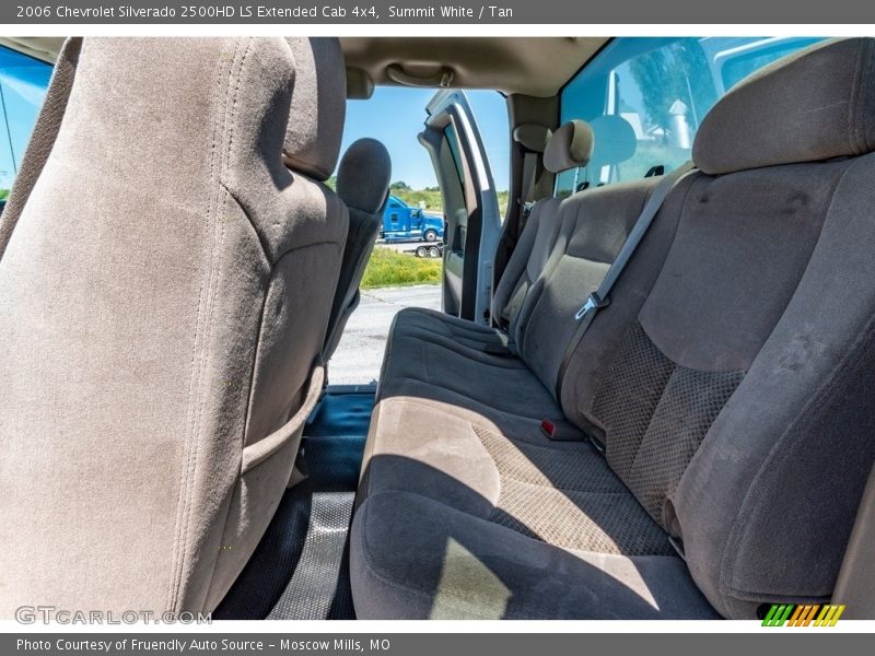 Summit White / Tan 2006 Chevrolet Silverado 2500HD LS Extended Cab 4x4