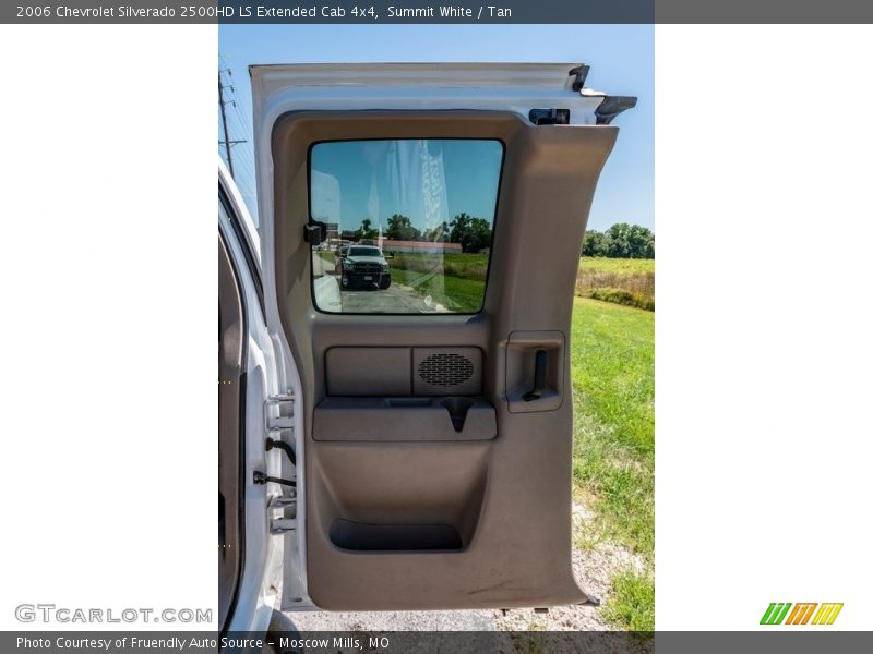 Summit White / Tan 2006 Chevrolet Silverado 2500HD LS Extended Cab 4x4
