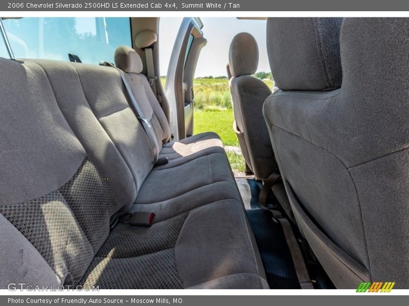 Summit White / Tan 2006 Chevrolet Silverado 2500HD LS Extended Cab 4x4