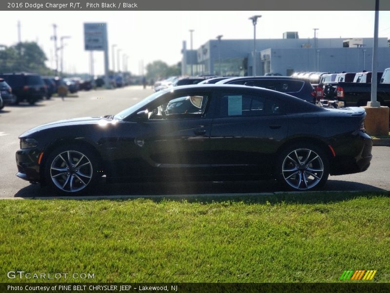 Pitch Black / Black 2016 Dodge Charger R/T