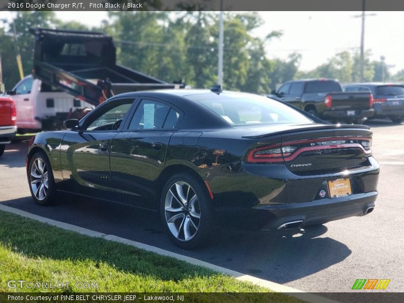 Pitch Black / Black 2016 Dodge Charger R/T