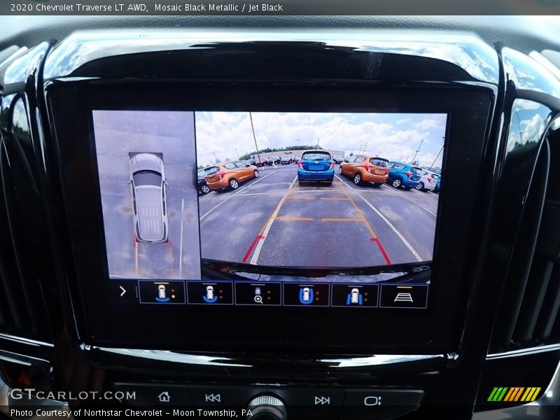 Mosaic Black Metallic / Jet Black 2020 Chevrolet Traverse LT AWD
