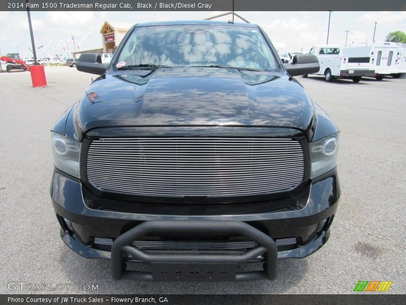 Black / Black/Diesel Gray 2014 Ram 1500 Tradesman Regular Cab