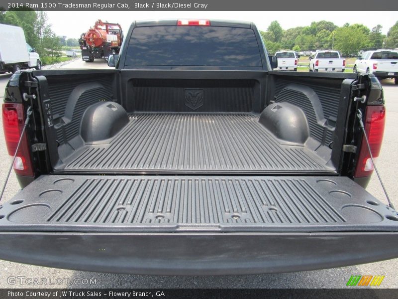 Black / Black/Diesel Gray 2014 Ram 1500 Tradesman Regular Cab