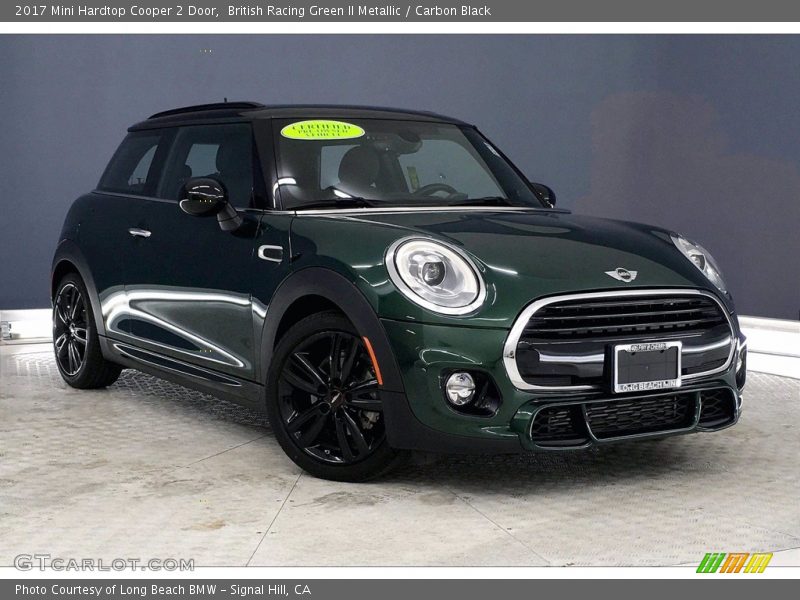 British Racing Green II Metallic / Carbon Black 2017 Mini Hardtop Cooper 2 Door