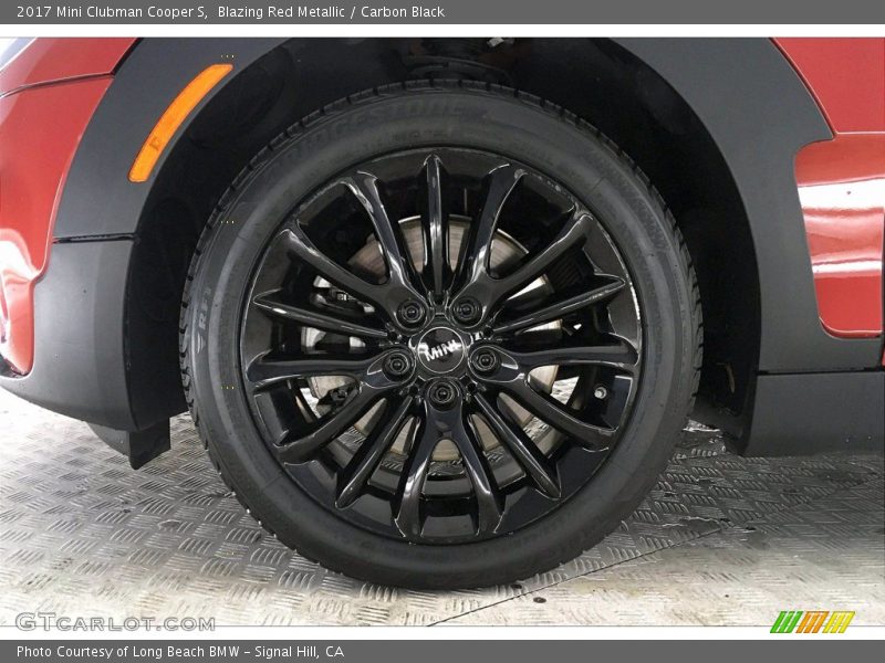 Blazing Red Metallic / Carbon Black 2017 Mini Clubman Cooper S