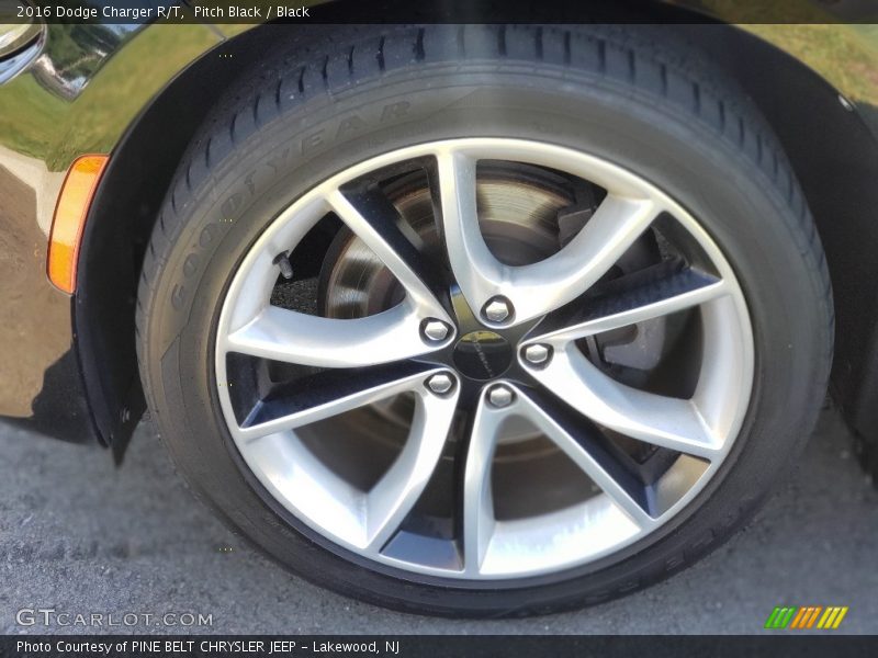 Pitch Black / Black 2016 Dodge Charger R/T