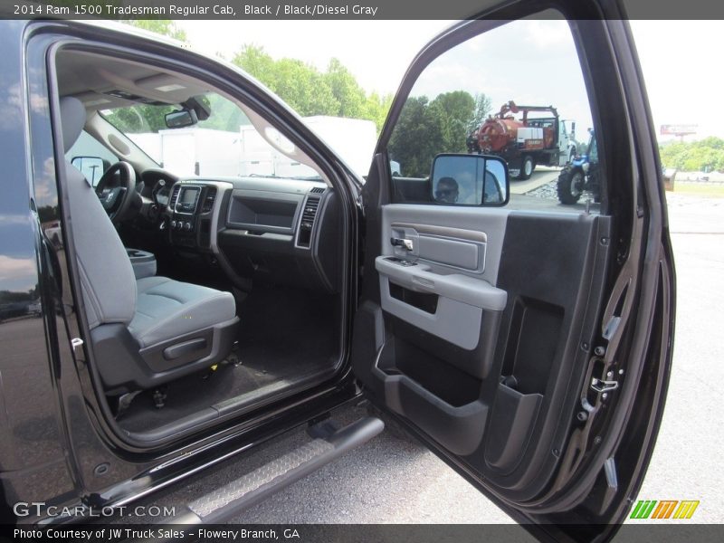 Black / Black/Diesel Gray 2014 Ram 1500 Tradesman Regular Cab