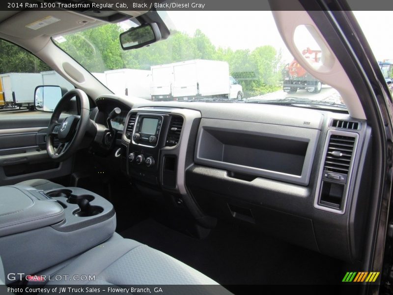 Black / Black/Diesel Gray 2014 Ram 1500 Tradesman Regular Cab