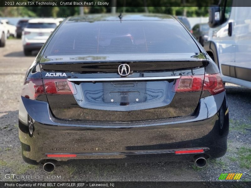 Crystal Black Pearl / Ebony 2013 Acura TSX Technology