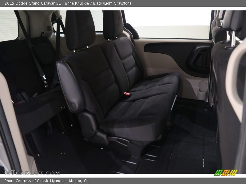 White Knuckle / Black/Light Graystone 2019 Dodge Grand Caravan SE