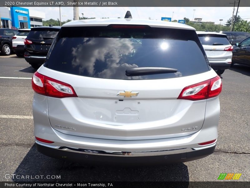 Silver Ice Metallic / Jet Black 2020 Chevrolet Equinox LT AWD