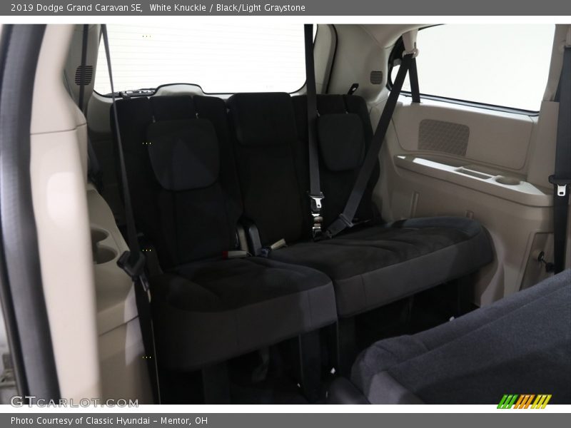 White Knuckle / Black/Light Graystone 2019 Dodge Grand Caravan SE