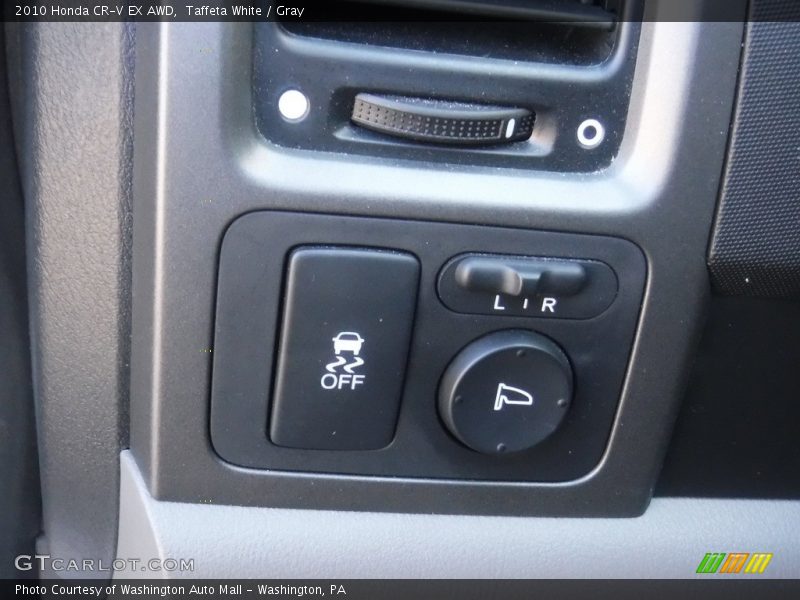 Taffeta White / Gray 2010 Honda CR-V EX AWD