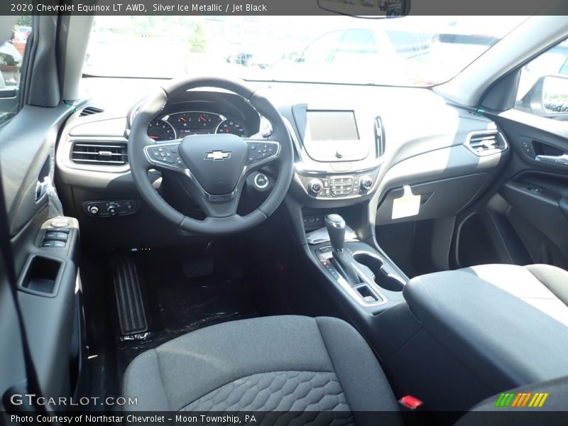 Silver Ice Metallic / Jet Black 2020 Chevrolet Equinox LT AWD