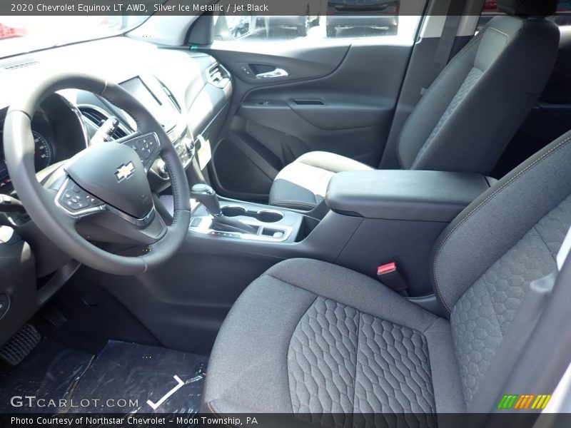 Silver Ice Metallic / Jet Black 2020 Chevrolet Equinox LT AWD