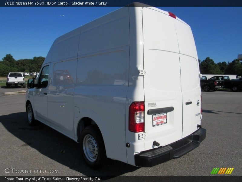 Glacier White / Gray 2018 Nissan NV 2500 HD SV Cargo