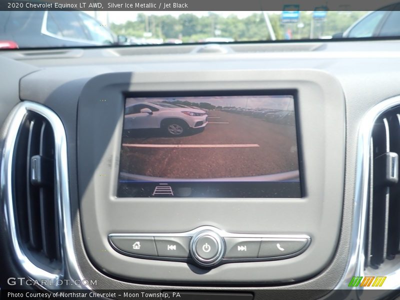 Silver Ice Metallic / Jet Black 2020 Chevrolet Equinox LT AWD