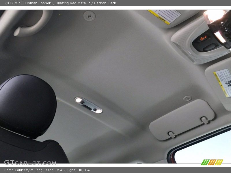 Blazing Red Metallic / Carbon Black 2017 Mini Clubman Cooper S