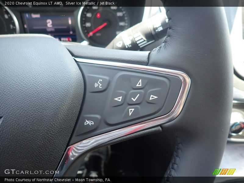 Silver Ice Metallic / Jet Black 2020 Chevrolet Equinox LT AWD