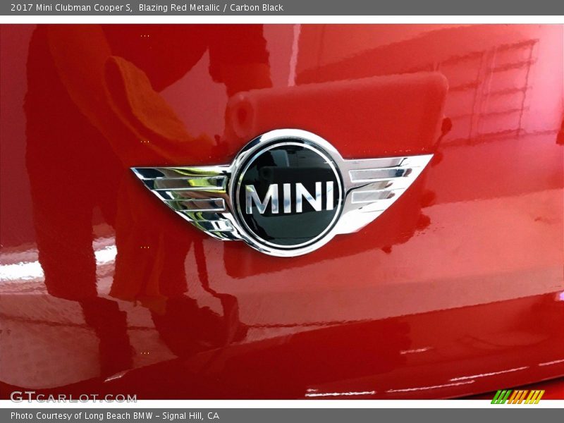 Blazing Red Metallic / Carbon Black 2017 Mini Clubman Cooper S