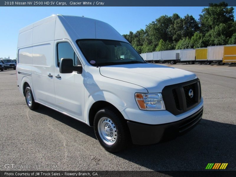 Glacier White / Gray 2018 Nissan NV 2500 HD SV Cargo