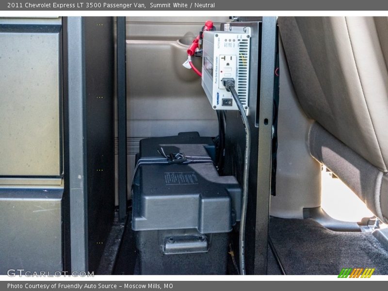 Summit White / Neutral 2011 Chevrolet Express LT 3500 Passenger Van