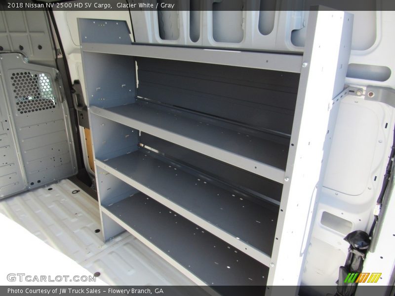 Glacier White / Gray 2018 Nissan NV 2500 HD SV Cargo