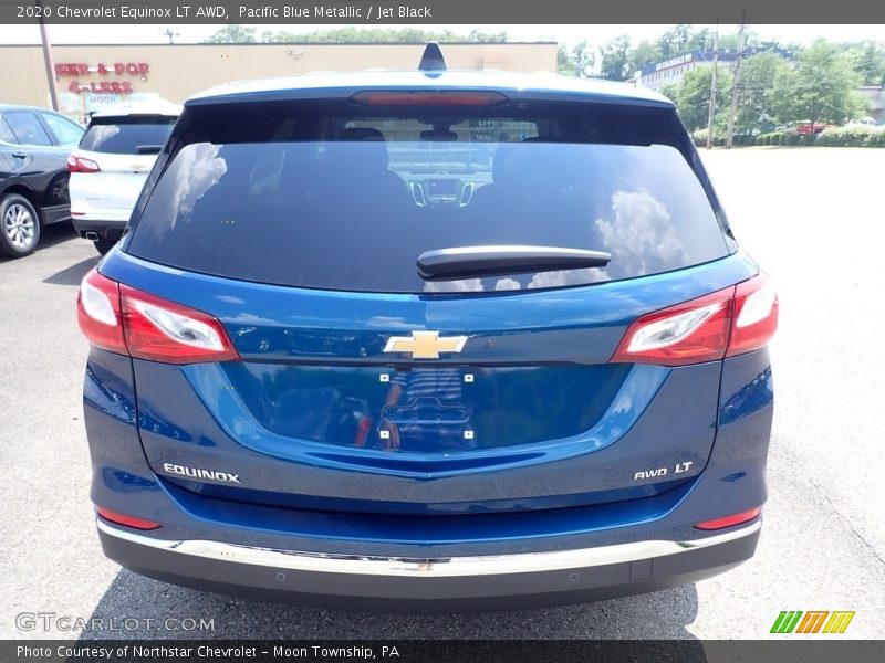 Pacific Blue Metallic / Jet Black 2020 Chevrolet Equinox LT AWD