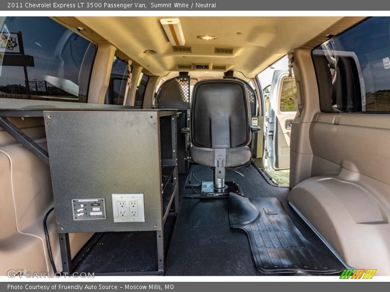 Summit White / Neutral 2011 Chevrolet Express LT 3500 Passenger Van