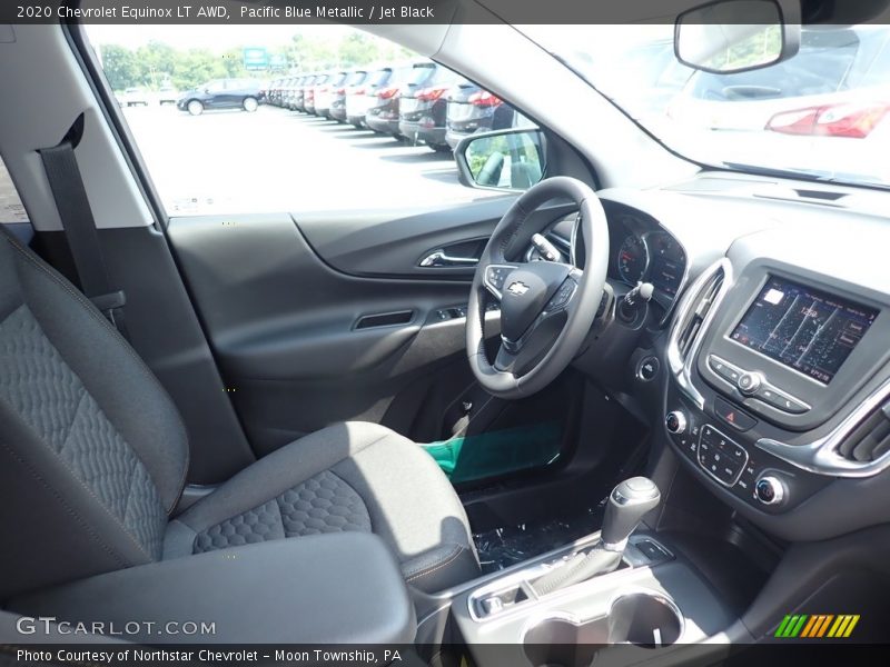 Pacific Blue Metallic / Jet Black 2020 Chevrolet Equinox LT AWD