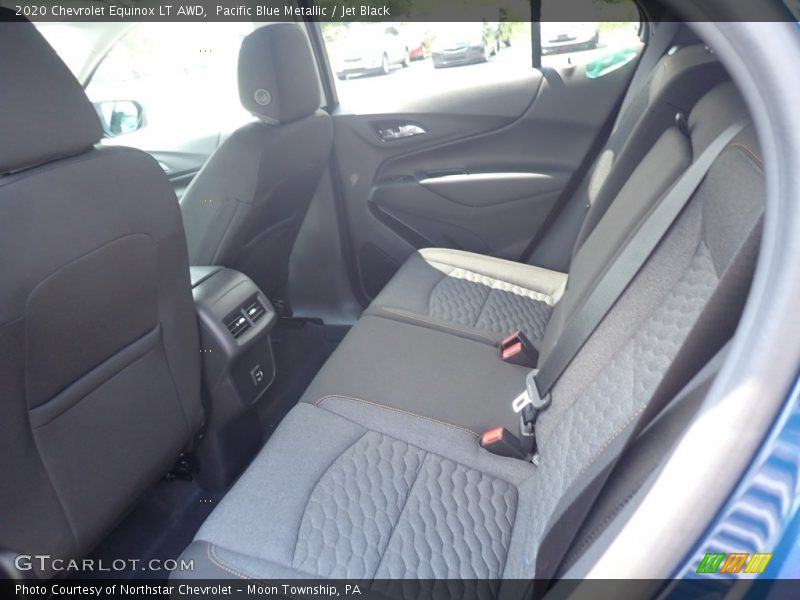 Pacific Blue Metallic / Jet Black 2020 Chevrolet Equinox LT AWD