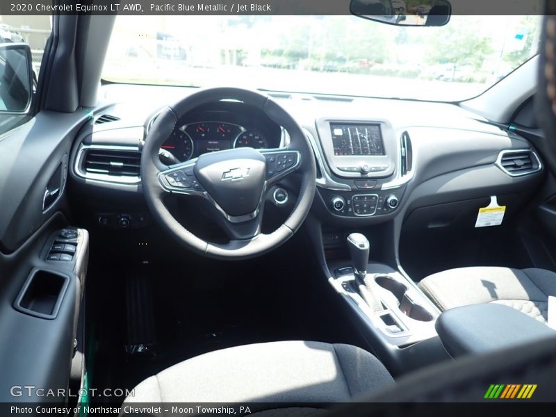 Pacific Blue Metallic / Jet Black 2020 Chevrolet Equinox LT AWD