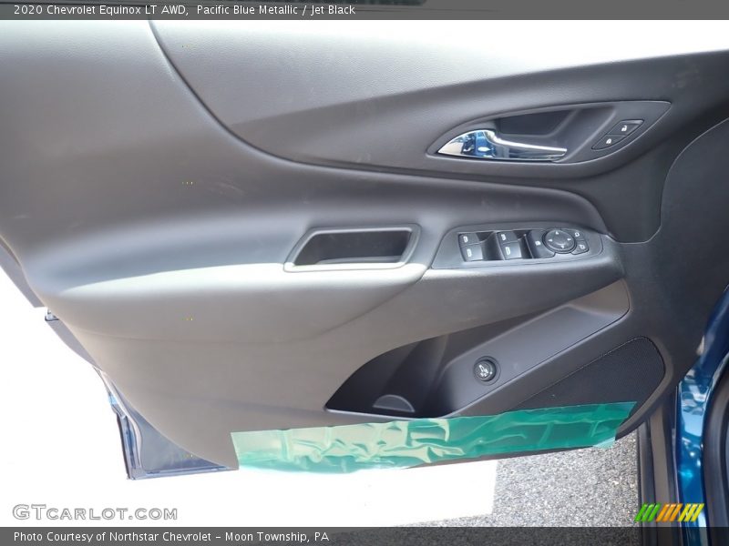 Pacific Blue Metallic / Jet Black 2020 Chevrolet Equinox LT AWD