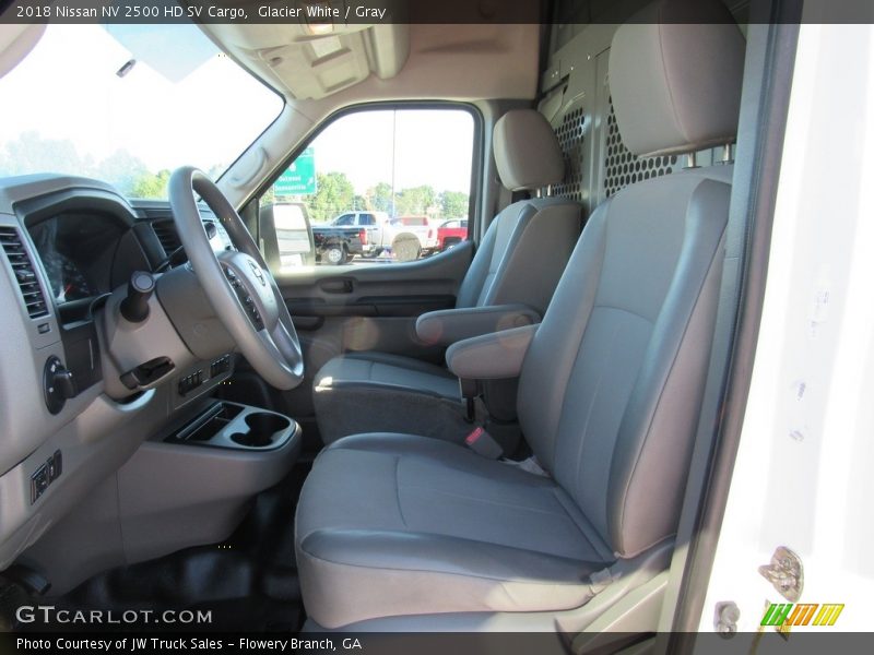 Glacier White / Gray 2018 Nissan NV 2500 HD SV Cargo
