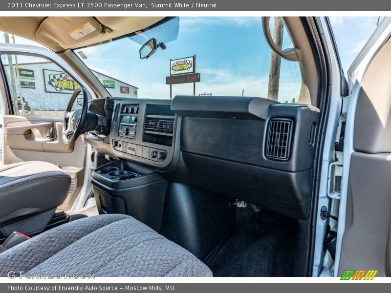 Summit White / Neutral 2011 Chevrolet Express LT 3500 Passenger Van