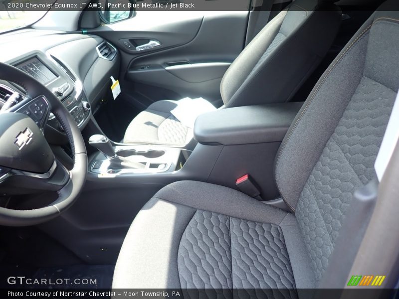 Pacific Blue Metallic / Jet Black 2020 Chevrolet Equinox LT AWD