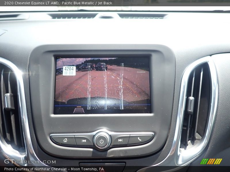 Pacific Blue Metallic / Jet Black 2020 Chevrolet Equinox LT AWD