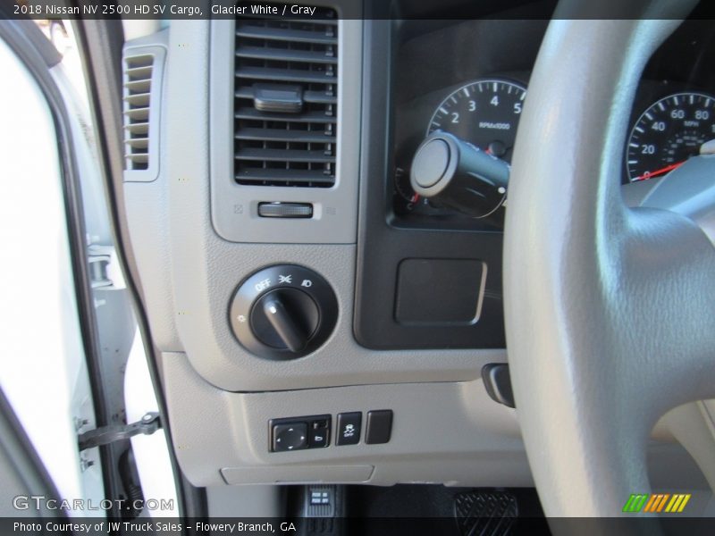 Glacier White / Gray 2018 Nissan NV 2500 HD SV Cargo