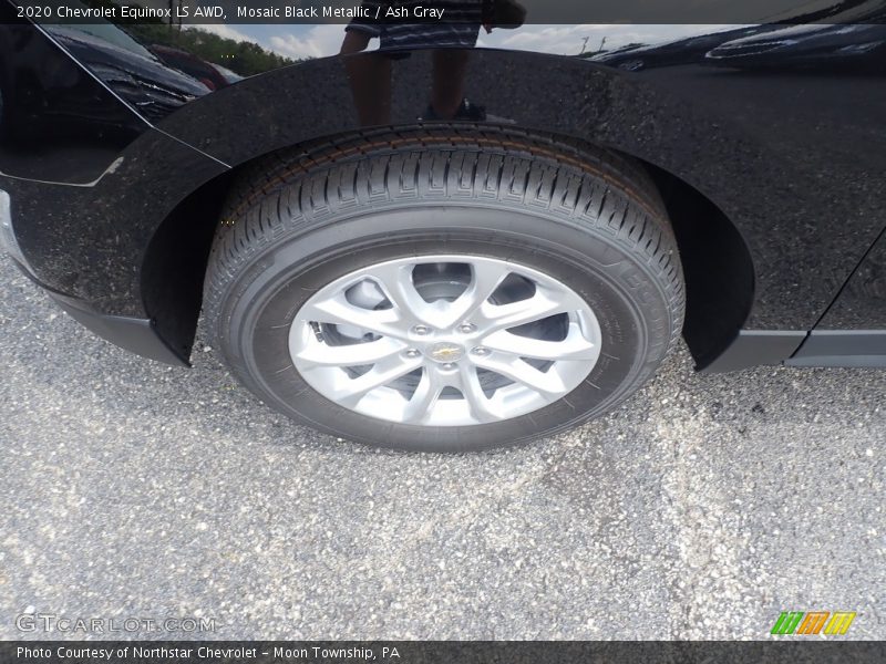 Mosaic Black Metallic / Ash Gray 2020 Chevrolet Equinox LS AWD