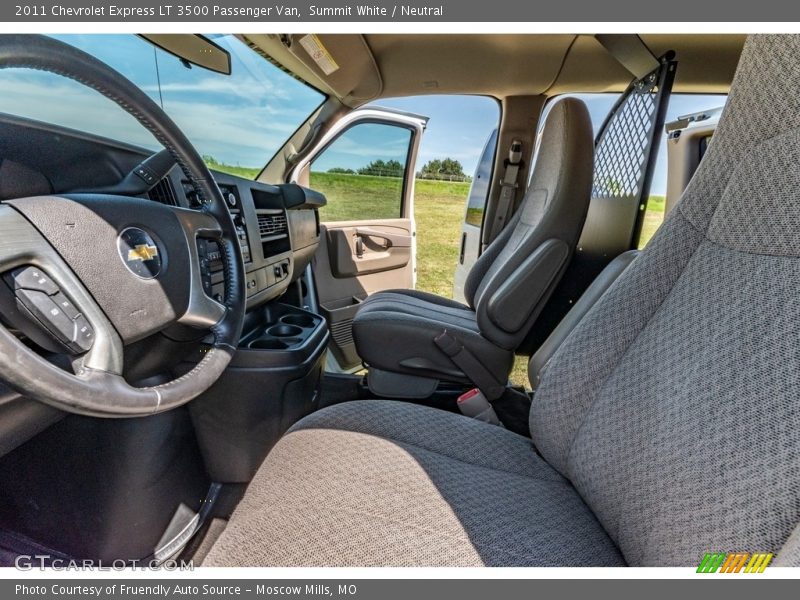 Summit White / Neutral 2011 Chevrolet Express LT 3500 Passenger Van