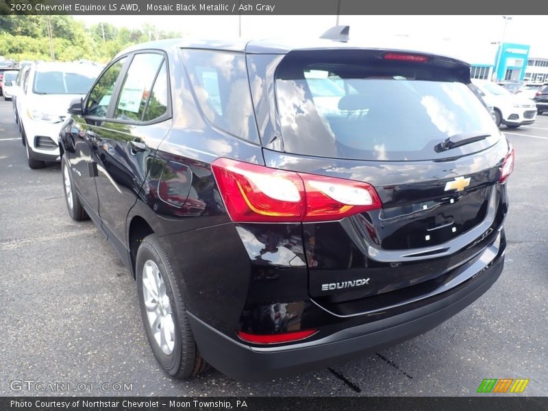 Mosaic Black Metallic / Ash Gray 2020 Chevrolet Equinox LS AWD