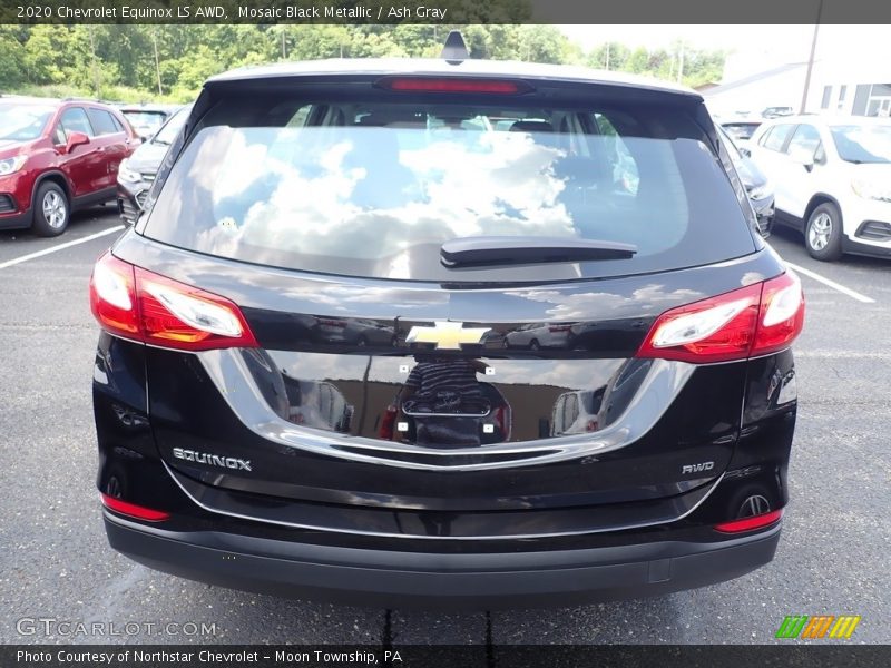 Mosaic Black Metallic / Ash Gray 2020 Chevrolet Equinox LS AWD