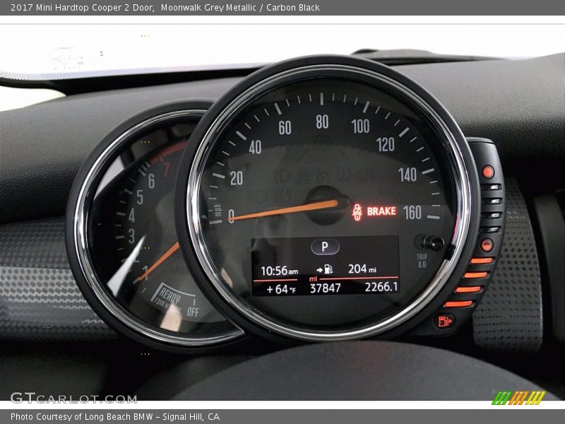 Moonwalk Grey Metallic / Carbon Black 2017 Mini Hardtop Cooper 2 Door