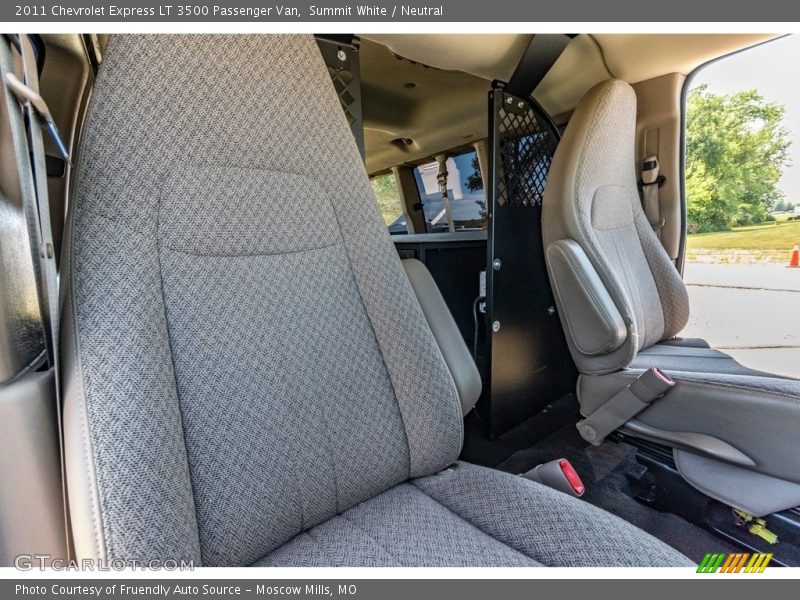 Summit White / Neutral 2011 Chevrolet Express LT 3500 Passenger Van