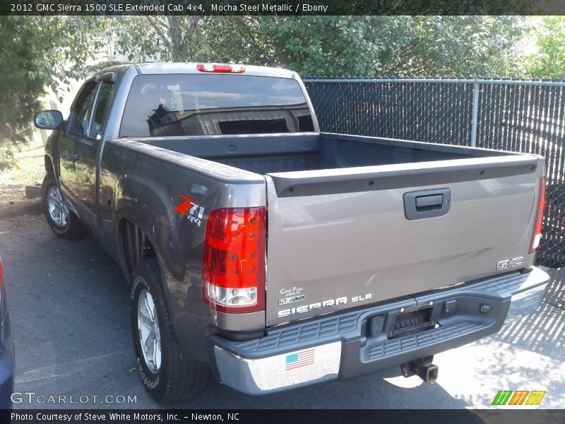 Mocha Steel Metallic / Ebony 2012 GMC Sierra 1500 SLE Extended Cab 4x4
