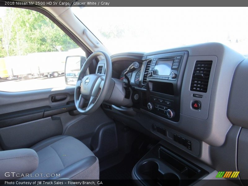 Glacier White / Gray 2018 Nissan NV 2500 HD SV Cargo