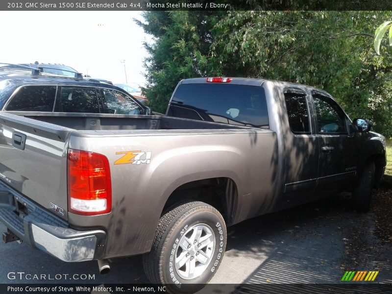 Mocha Steel Metallic / Ebony 2012 GMC Sierra 1500 SLE Extended Cab 4x4
