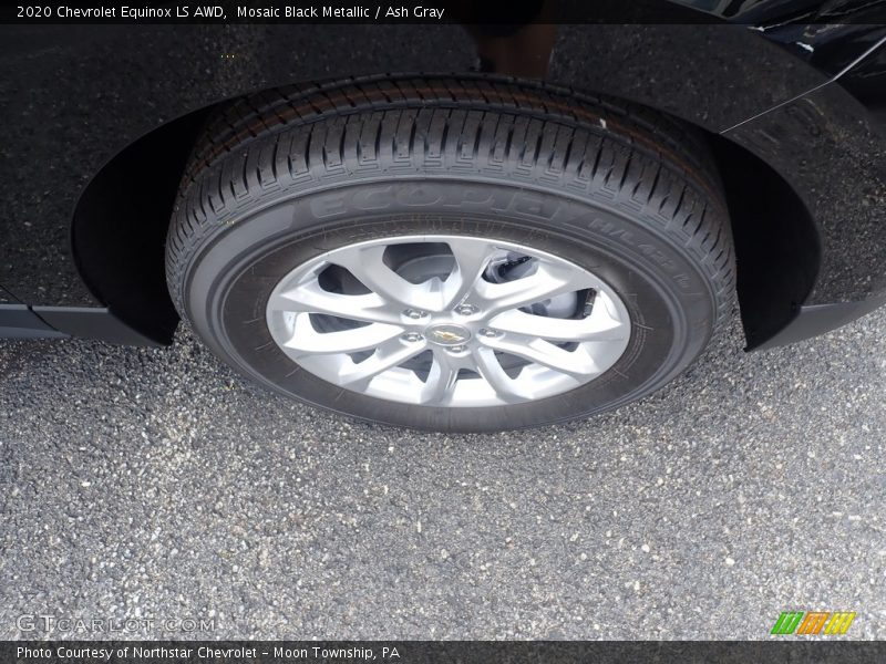 Mosaic Black Metallic / Ash Gray 2020 Chevrolet Equinox LS AWD