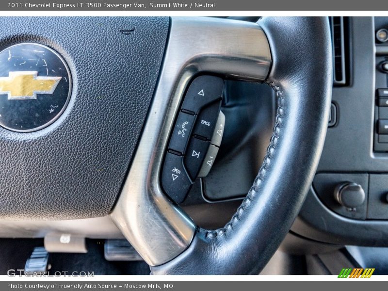 Summit White / Neutral 2011 Chevrolet Express LT 3500 Passenger Van